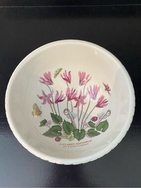 Portmeirion The Botanic Garden 1972 Ivy Leaved Cyclamen Garden Bowl